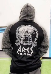 Iron Gods Workout Hoodie Ares, Gym Hoodie, Gym Apparel, Aesthetic Hoodie, Gym