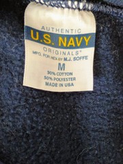US Navy Sweatshirt -United States Navy Size Medium -blue – U.S. Navy
