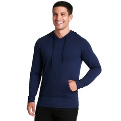 Men’s Soft Cotton Pullover Hoodie with Adjustable Drawstring & Pockets (S – 3XL)