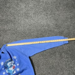 J America Sweatshirt Mens Large Blue Crewneck Pullover Fire Goodell Barstool