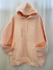 Nike Sportswear Club Fleece Pullover Hoodie Washed Coral BV2654-664 Mens XXL NWT