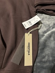 NWT Fear of God Essentials Plum Hoodie Size Medium 100% Authentic✅