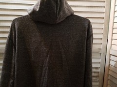 Beverly Hills Polo Club Mens Jacket Size 2XL Grey Black Full Zip Up Front Hoodie