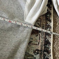 Wallace & Barnes Mens Heavyweight Split Pocket Quarter Zip Hoodie Two Tone Grey