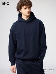 UNIQLO Sweat Oversized Pullover Hoodie | Multiple Colors