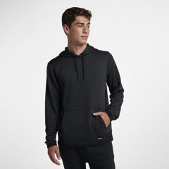 Hurley Men’s Dri-FIT Disperse Pullover Hoodie Black Gray Blue Size Large NWT