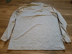 Costa Del Mar Sweatshirt Mens Large 1/4 Zip PULLOVER Heather Gray Light