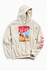 Official Coca-Cola Egypt Hoodie Sweatshirt Tan New