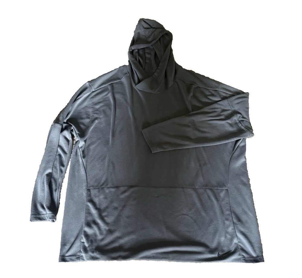 Nike Men’s Yoga Pullover Hoodie – Dark Grey – Size 2XL