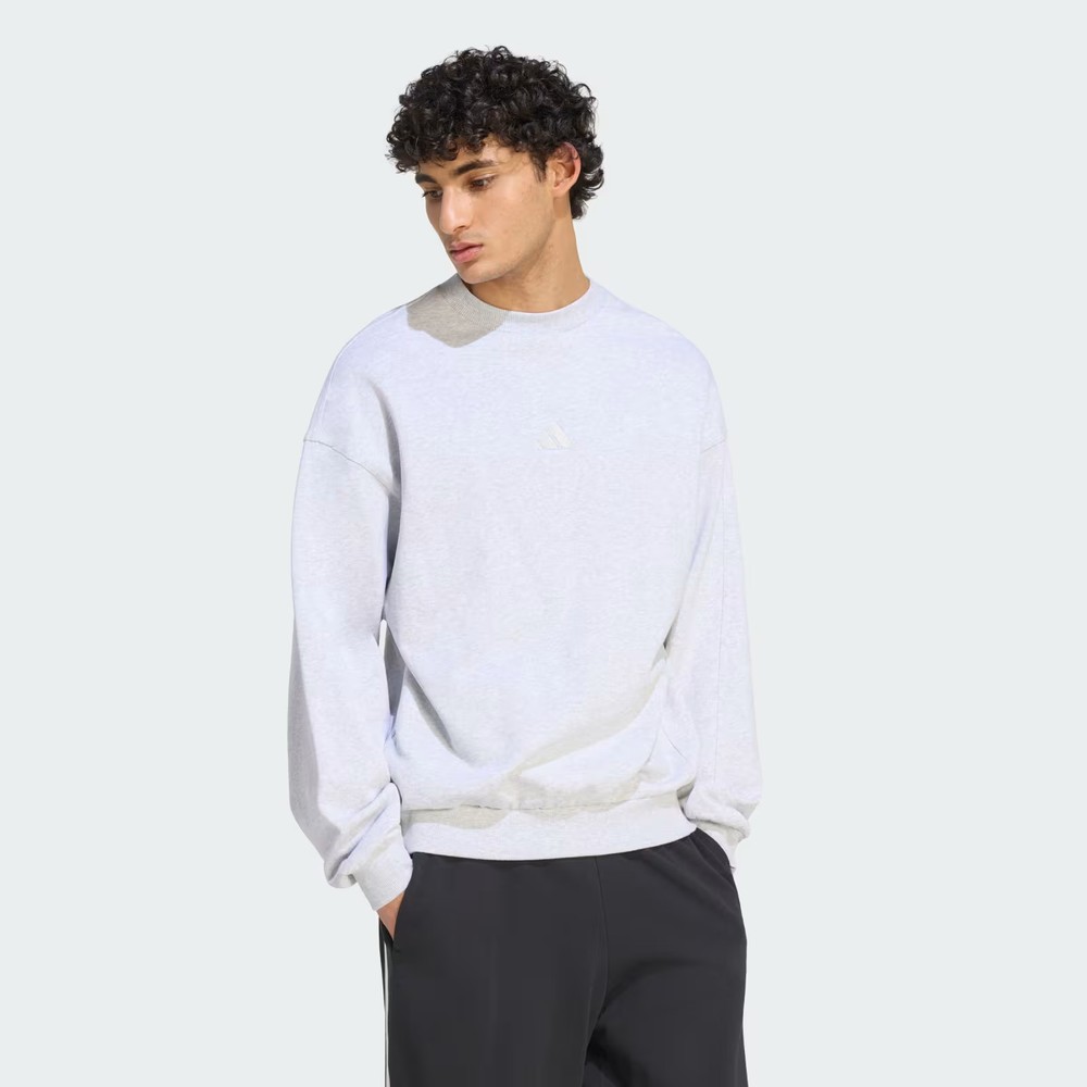 adidas ADIDAS KIT SMALL LOGO SWEATSHIRT Grey