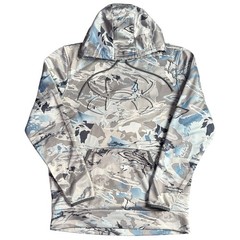 Under Armour Fleece Embossed Hook Hoody Hydro Camo Men’s M