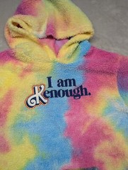 Mattel Creations Barbie The Movie Official “I Am Kenough” Unisex Hoodie XL