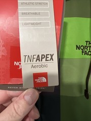 The North Face Hoodie Mens Small Green Purple Plaid TNF Apex Full Zip Softshell