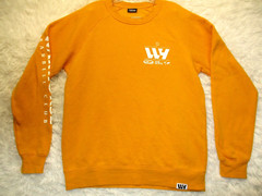 Warhorse Barbell Club Sweatshirt Men’s Size M Medium Yellow Long Sleeve Pullover