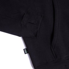 Humboldt Big Treelogo Embroidered Heavyweight Pullover Hoodie Black White Kelly