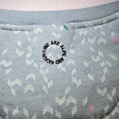 Alife & Kickin Green Sweatshirt All Over Print Sustainable Gorpcore Crewneck XXL
