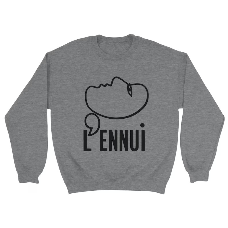 Minimalist Graphic Art Design Aesthetic Modern Style Sweatshirt