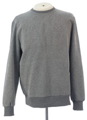 Premium Mood Denim Superior Sweatshirt Grey Soft Fleece Lined Italy Designer XL