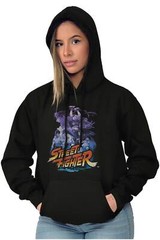 Street Fighter 90s Capcom Video Gamer Hoodie Hooded Sweatshirt Men Women