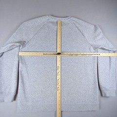 Cloak Crewneck Sweater Mens Extra Large Gray Pullover Hidden in Plain Sight Logo