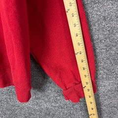 VTG NIKE Men’s Red Crew Neck Sweatshirt Long Sleeve Basic Logo Size L