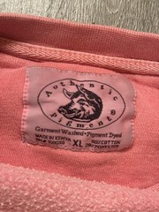 Authentic Pigment Mens XL Coral Pink South Carolina Palmetto Moon Sweatshirt