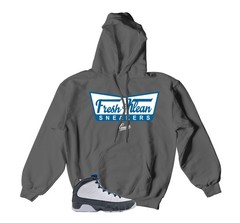 Hooded Sweatshirt To Match AJ Retro 9 Flint Grey Sneakers – Fresh Klean Hoodie