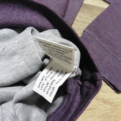 JOHNNIE-O Mens L LARGE PULLOVER SULLY 1/4 ZIP ROYAL PLUM PURPLE GOLF SWEATSHIRT