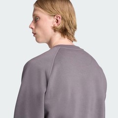 adidas Trefoil Essentials Crew Sweatshirt Grey