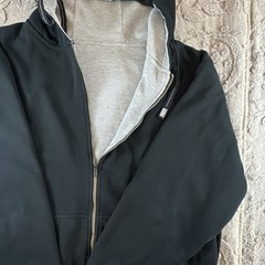 Pro Club Men’s Reversible Fleece and Thermal Hoodie Medium