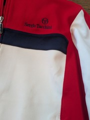 Sergio Tacchini Sora Zip Up Hoodie / Color- Adrenaline Rush / Size MEDIUM