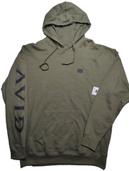 AVID Merica Fatigue Fishing Hook Green Double-Sided Pullover Hoodie – Men XL NEW