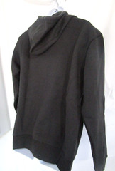 R/ A Mens L Hoodie/Sweatshirt Long Sleeve Black NWT THICK HEAVY