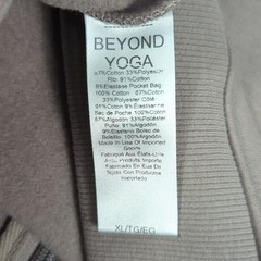 NEW Beyond Yoga Every Body Mens Zip Front Hoodie Size XL