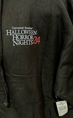 Universal Studios Halloween Horror Nights 2014 Walking Dead Hoodie Full Zip XL