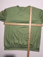 Unbranded Nirvana print, Green Colorful LS Pullover Sweatshirt, men’s Large
