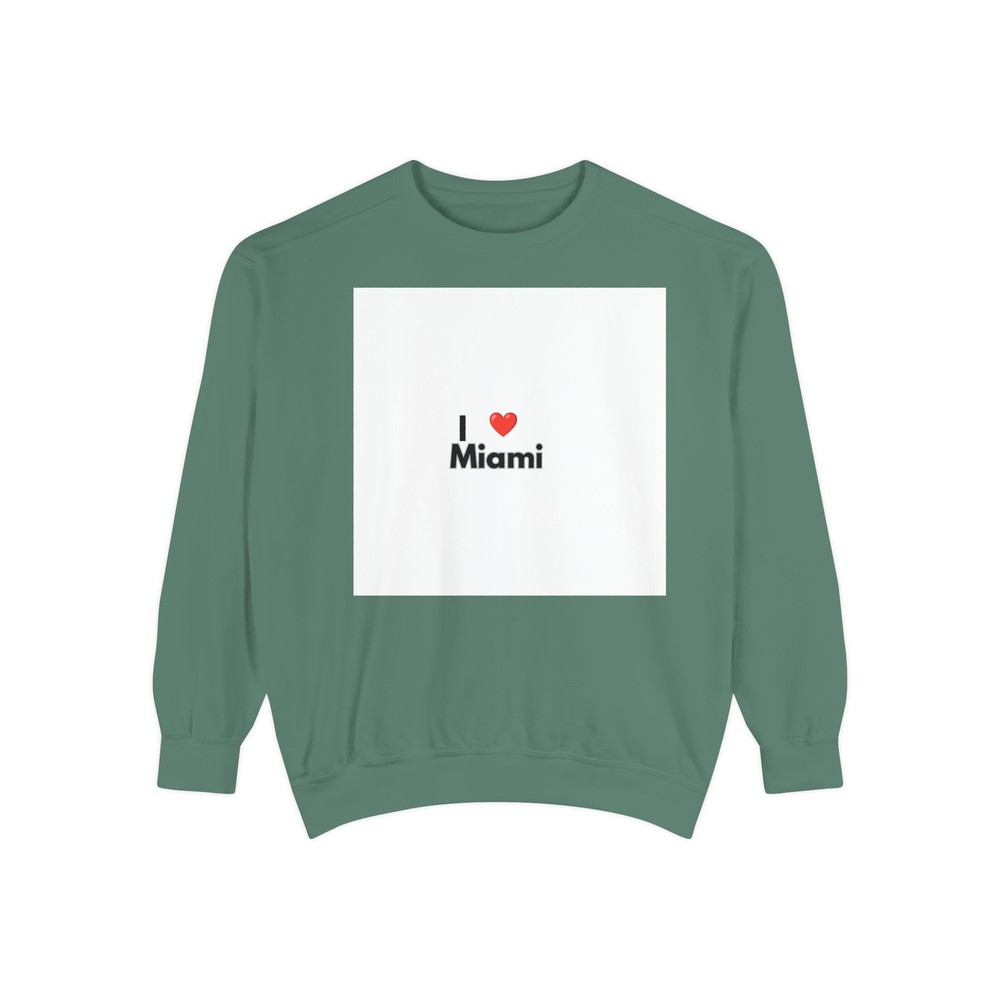 Unisex Garment-Dyed Sweatshirt