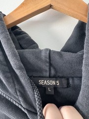 Yeezy Season 5 Oversized Double Layered Hoodie KW5U2022 Large Heavyweight
