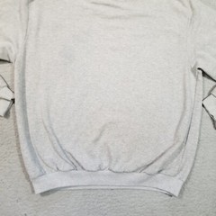 BooHoo Man Sweatshirt Mens Medium Gray Crew Neck Long Sleeve Outdoors Casual