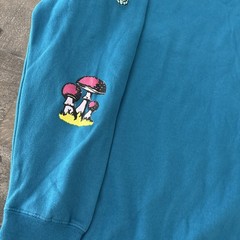 Nocturnal Wonderland pullover Sweatshirt Adult L Blue