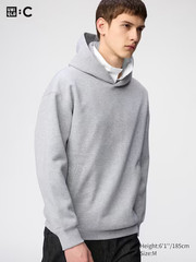 UNIQLO Sweat Oversized Pullover Hoodie | Multiple Colors
