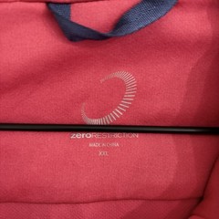 Zero Restriction Newman GolfHoodie Windbreaker Size XXL Coral