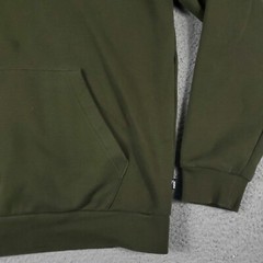 Puma Sweater Mens Large Green Casual Pullover Hoodie Sweatshirt *
