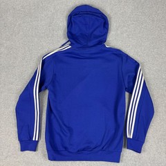 adidas Men’s Essentials Fleece 3-stripes Hoodie IJ8934 Blue Men’s Large NEW