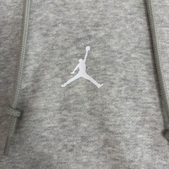 Nike Jordan Gray Sleeveless Hoodie Sz Large Fleece Dri-FIT NEW IM7762-050