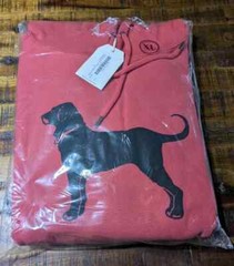 THE BLACK DOG Men’s Legacy Clasic Heavyweight Hoodie Sweatshirt, 3XL Island Red