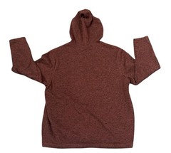 OUTDOOR LIFE Men’s Full Zip Front Maroon Hooded Jacket Size XXL RN 15099