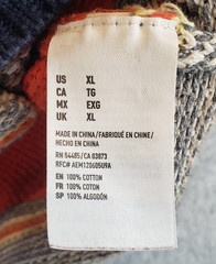 American Eagle Outfitters Baja Hoodie Sweater Men Multicolor Sz XL Aztec Southwe