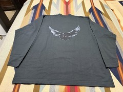 Yeezy Gap Engineered by Balenciaga Dove Long Sleeve Tee Black Oversized Medium