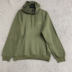 Adidas Men’s M Olive Hoodie Sweatshirt Cotton/Polyester Blend G1851